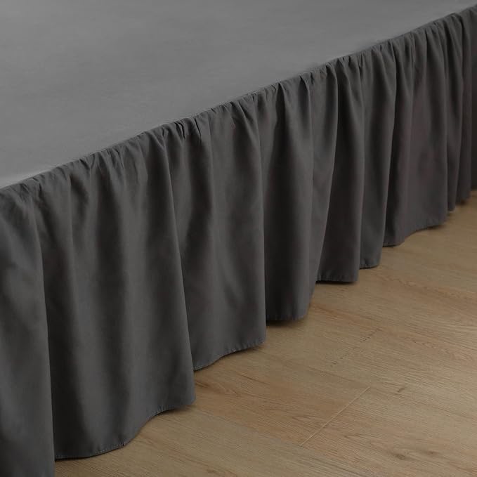 Bed Skirt Queen Size Ruffled Bed Skirt - Image 2