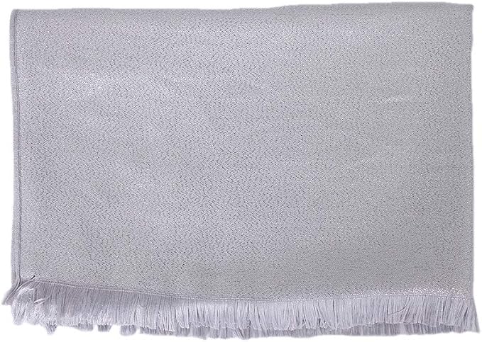 LMVERNA Women's Sparkling Metallic Soft Pashmina Shawls and Wraps Scarf in - Image 5