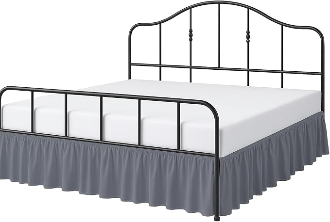 Cottington Lane Ruffled Bed Skirt King Size by CottingtonLane