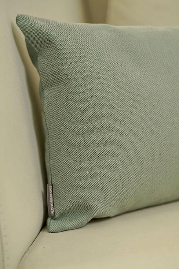 Haven & Glow Decorative Throw Pillow Cover – Square Cushion Case - Image 5