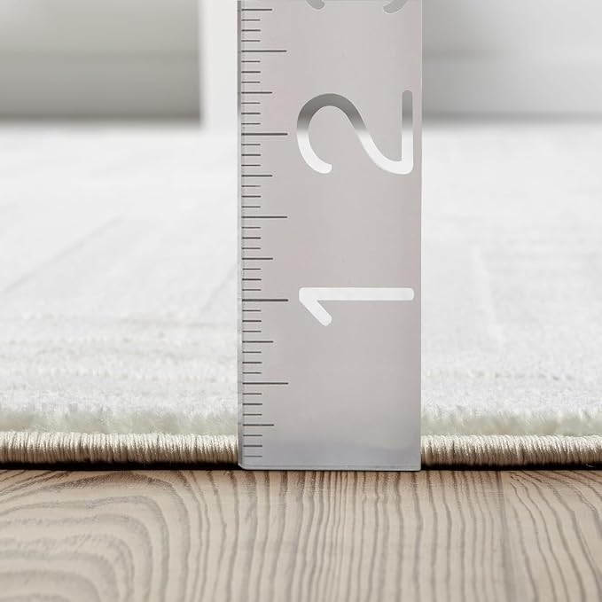Abani Neutral Cream Area Rug 8' x 10' - Image 7