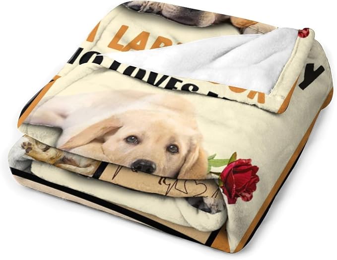 Labrador Dog Print Blanket Best Dog Pet Animal Throw Blankets - Image 3