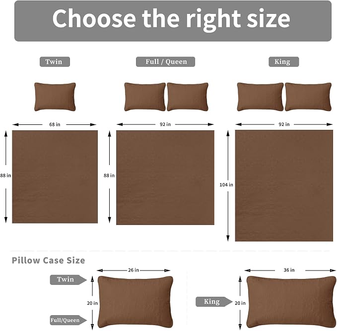 Easy-Going Full/Queen Size Reversible Quilt Set - Image 6