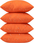 Phantoscope Pack of 4 Premium Dual Usage Outdoor Pillow Inserts, Waterproof by Phantoscope