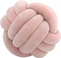 Knot Ball Pillows, Round Throw Pillow Cushion Home Decoration Soft Plush Pillow by KEBAIHUA