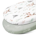 Gllquen Baby Bassinet Sheets Set 2-Pack, Breathable Cozy Bassinet Fitted Sheet by GLLQUENBABY