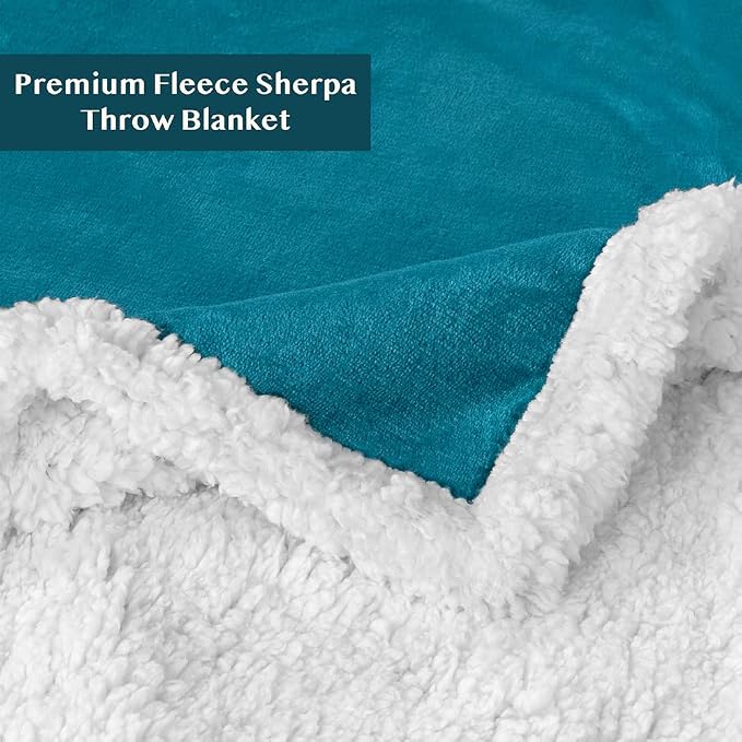 PAVILIA Sherpa Fleece Throw Blanket - Image 7