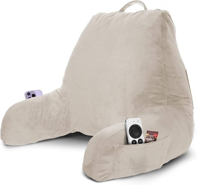 Nestl Reading Pillow with Shredded Memory Foam, Designed by Nestl
