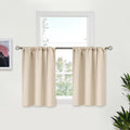 BGment Blackout Curtains 24 Inches Length by BGment