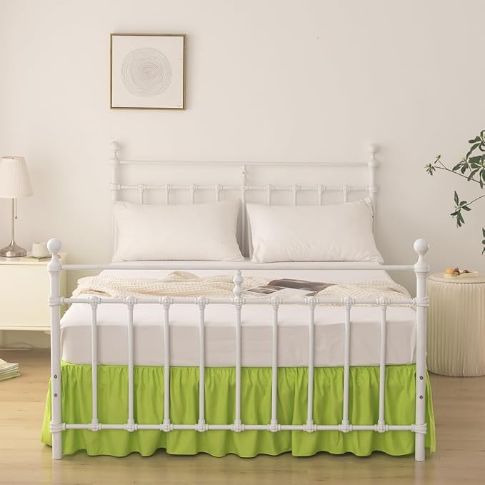 Bed Skirt King Size Ruffled Bed Skirt - Image 7