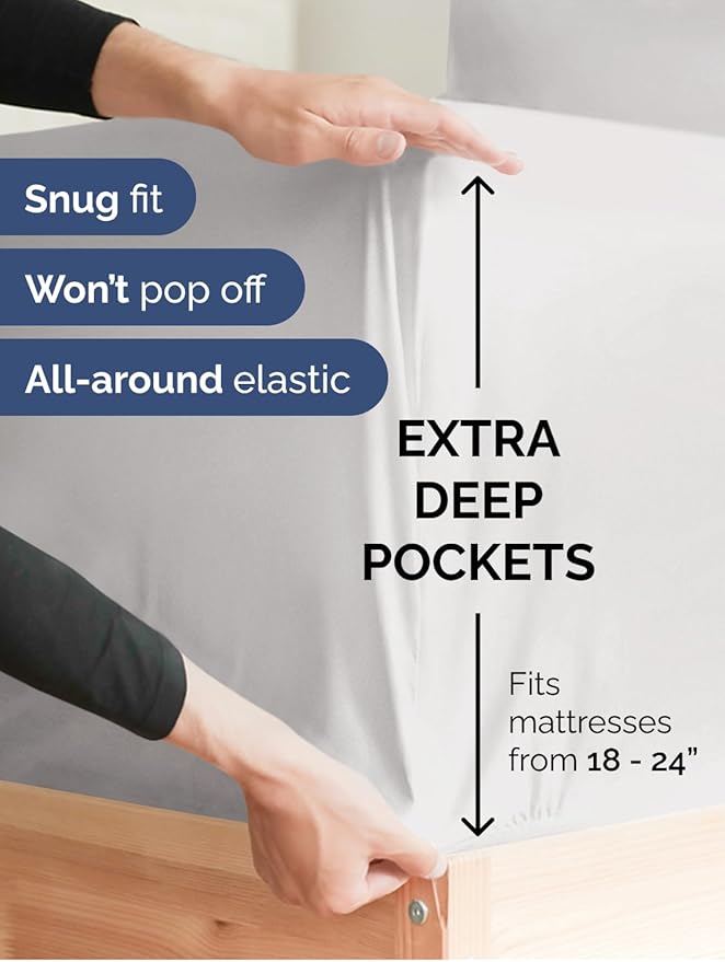 Extra Deep Twin XL Sheet Set - Image 3