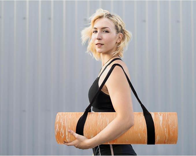 UMINEUX Extra Thick Yoga Mat, 2/5 Inch, Natural Rubber and TPE Non Slip Yoga - Image 6