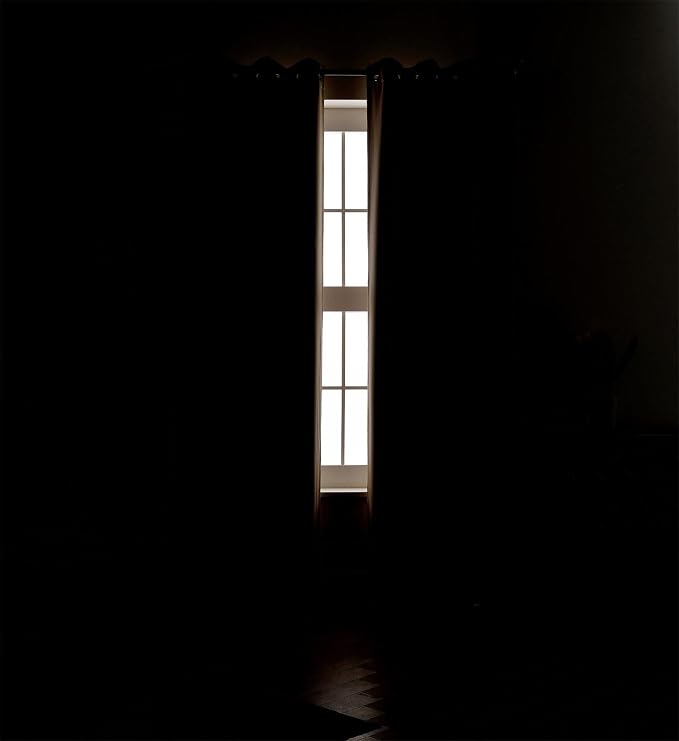 MIUCO Room Darkening Soild Grommet Blackout Curtains Panels - Image 3