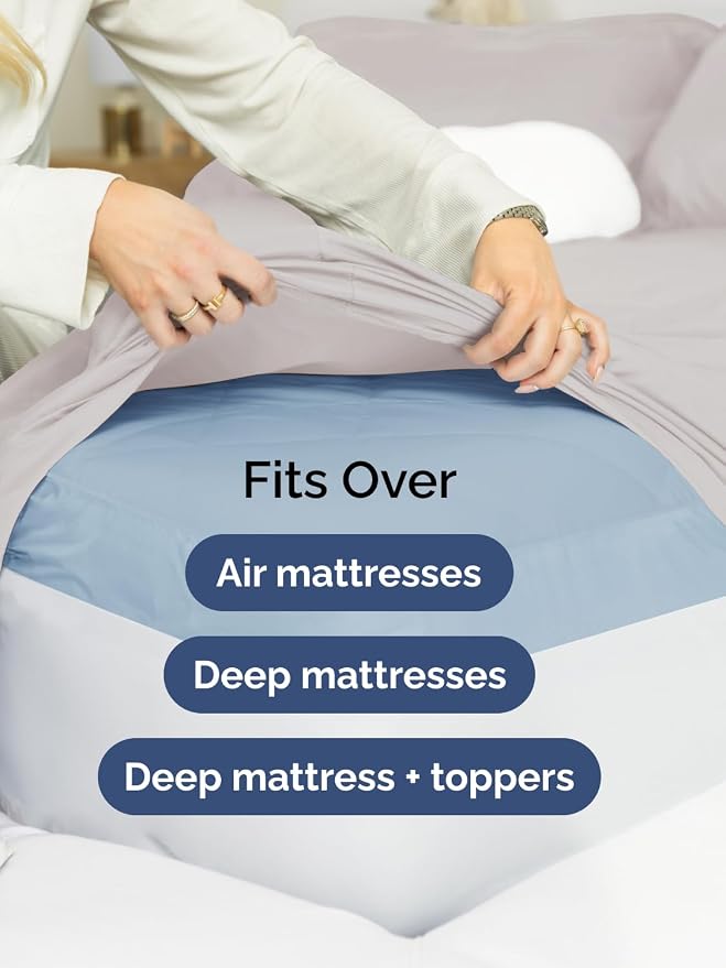 Extra Deep Twin Fitted Sheet - Image 6