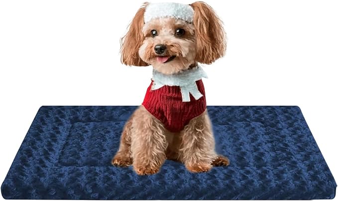 Dog Bed Mat - Crate Pad - Reversible Mat by FogkissComfyPawsHome