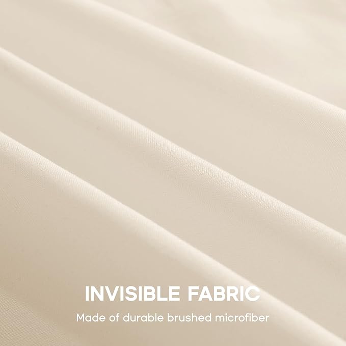 SONIVE Queen Bed Skirt, Classic Tailored Easy Fit Brushed Microfiber Skirts - Image 6