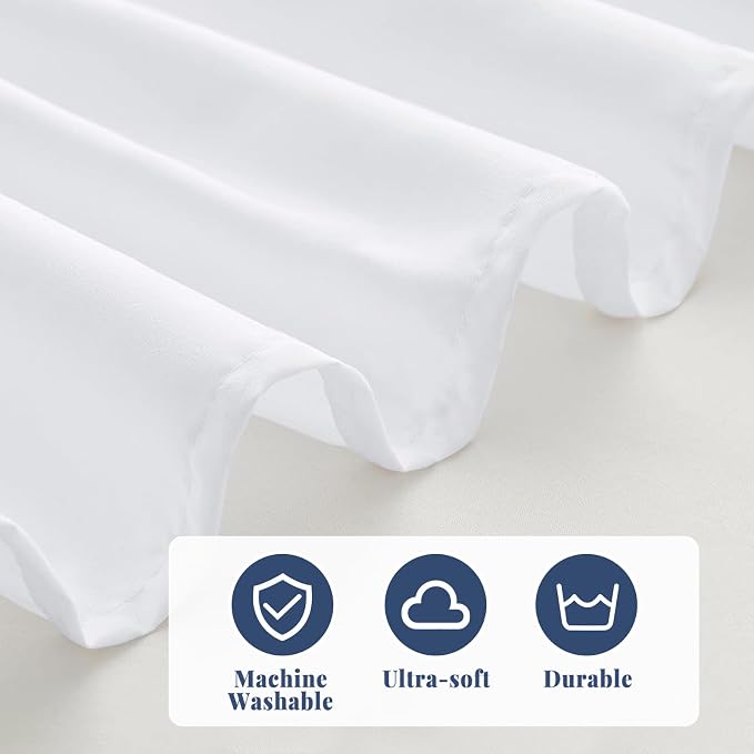 Queen Bed Skirt, Elastic Wrap Around Bed Skirt Queen Size, Bed Skirts - Image 6