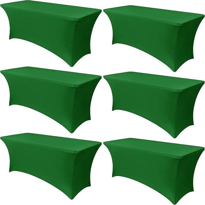 Obstal 6 Pack Stretch Spandex Table Covers by Obstal
