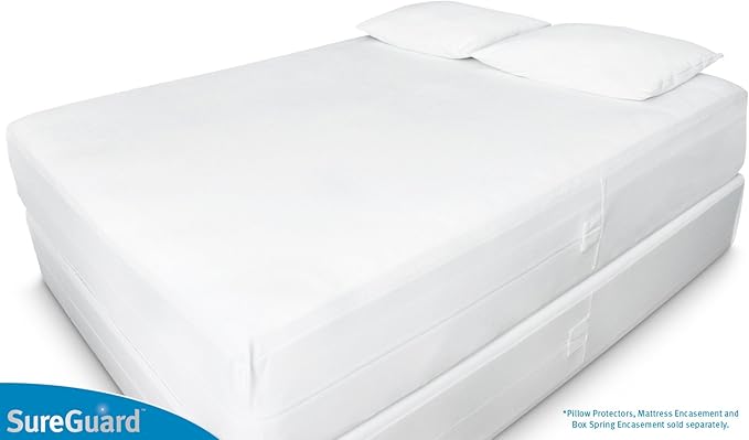 Set of 2 Standard Size SureGuard Pillow Protectors - Image 5
