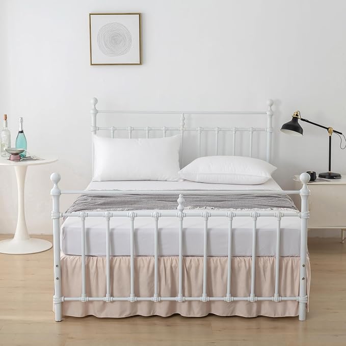 Bed Skirt King Size Ruffled Bed Skirts - Image 4