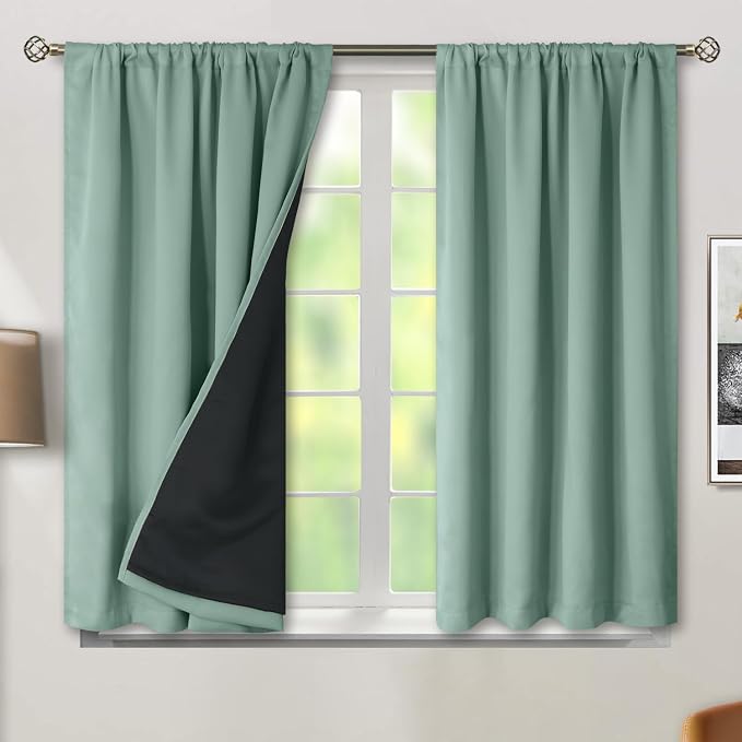 BGment Short Full Blackout Curtains by BGment