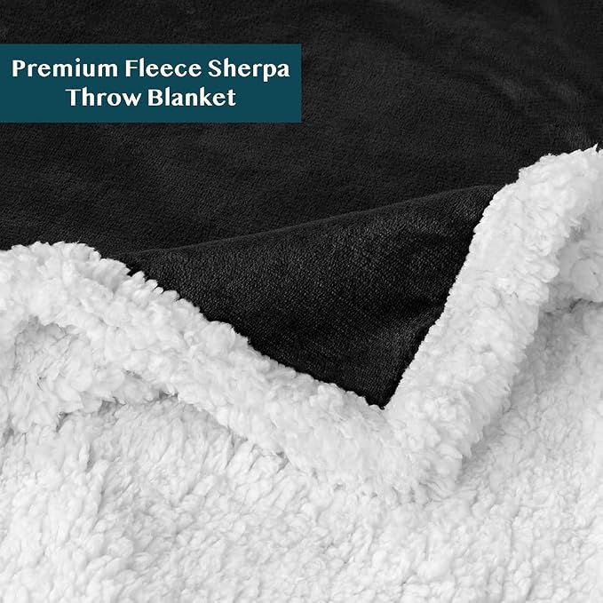PAVILIA Sherpa Fleece Throw Blanket - Image 8