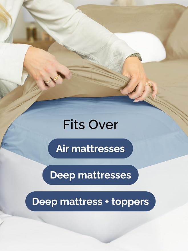 Extra Deep Queen Fitted Sheet - Image 6