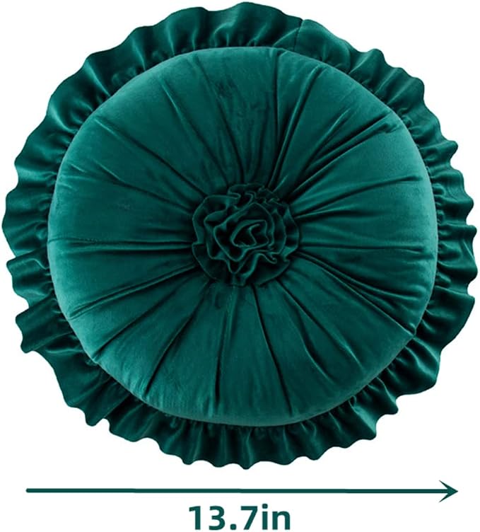 S SSOY Velvet Round Pillow - Image 2