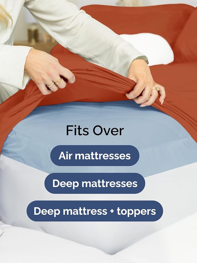 Extra Deep Queen Fitted Sheet - Image 6