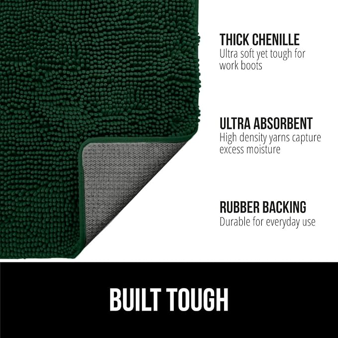 GORILLA GRIP SOAKSTOPPER Dog Door Mat, Machine Washable Rug Absorbent Doormat - Image 3