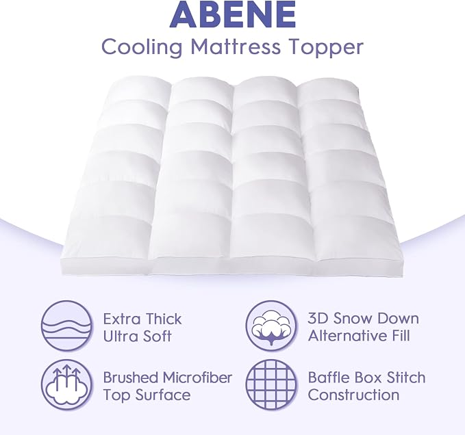 ABENE California King Size Mattress Topper - Image 2