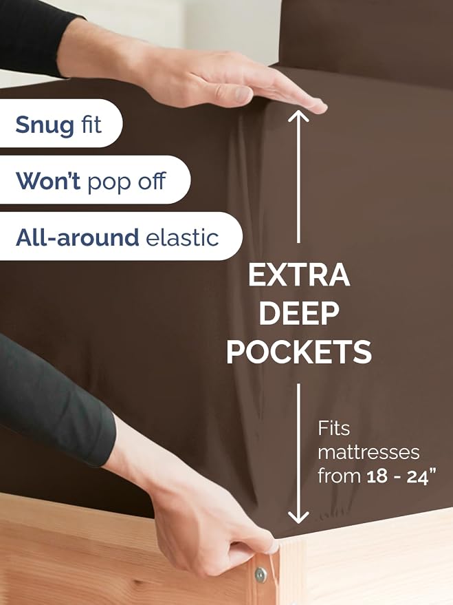 Extra Deep Twin XL Fitted Sheet - Image 2