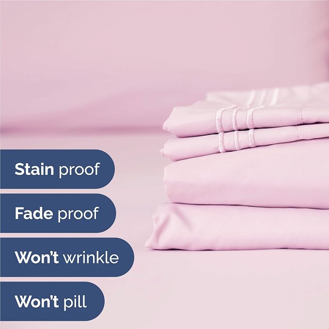 Twin XL Size 3 Piece Sheet Set - Image 5