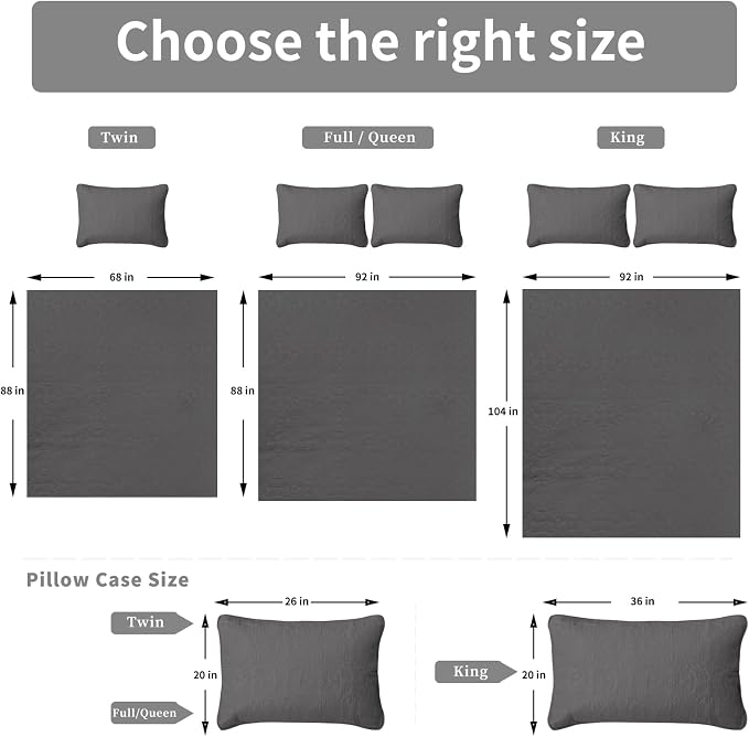 Easy-Going Full/Queen Size Reversible Quilt Set - Image 7