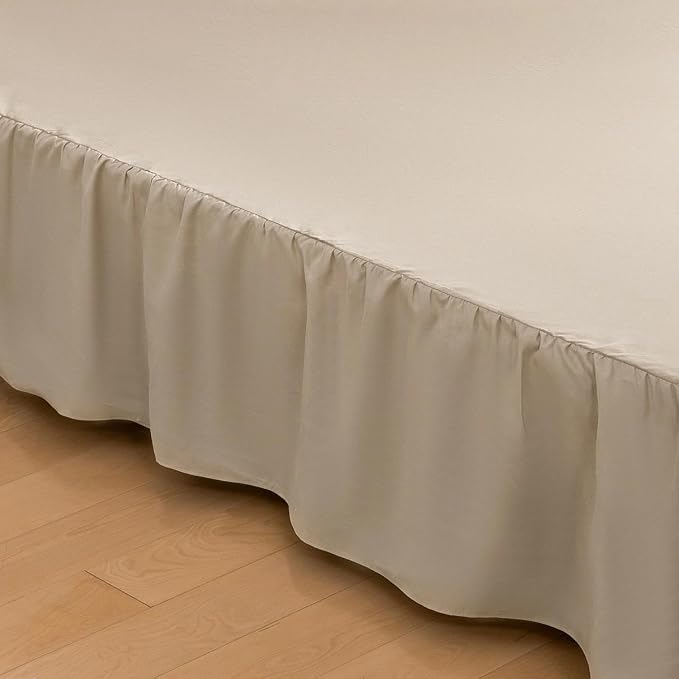 Bed Skirt Queen Size Ruffled Bed Skirts - Image 2