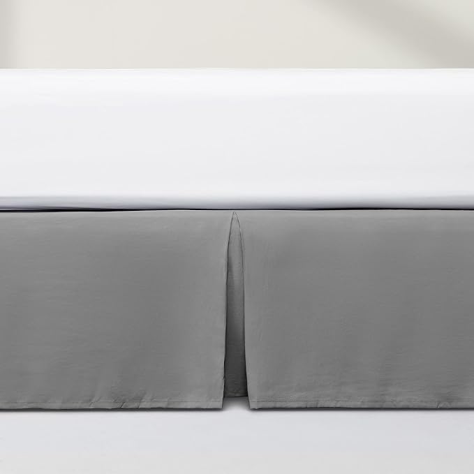 SONIVE King Bed Skirt, Classic Tailored Easy Fit Brushed Microfiber Skirts - Image 8