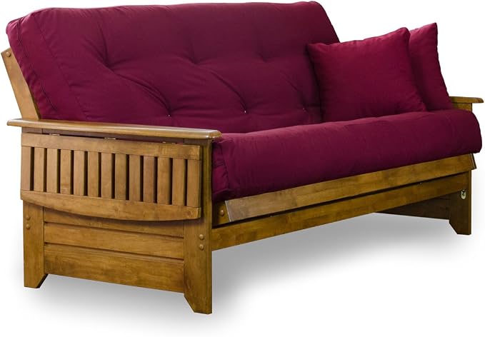 Nirvana Futons Brentwood Tray Arm Futon Sofabed Set by Nirvana+Futons