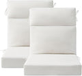 Outdoor High Back Chair Cushion Seat Pads, 44 x 21 Inch Water-Repellent & by Unimatta