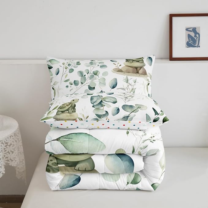 Erosebridal Kawaii Turtle Bedding King Size - Image 6