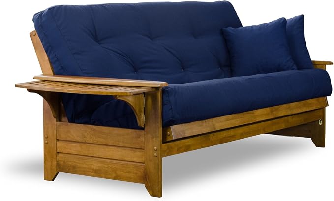 Nirvana Futons Brentwood Tray Arm Futon Sofabed Set - Image 4