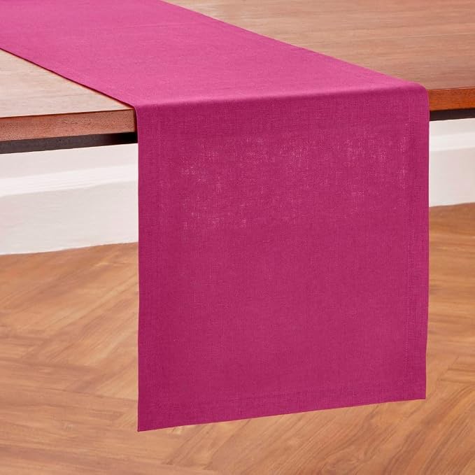 Solino Home Linen Table Runner 48 Inches by SolinoHome