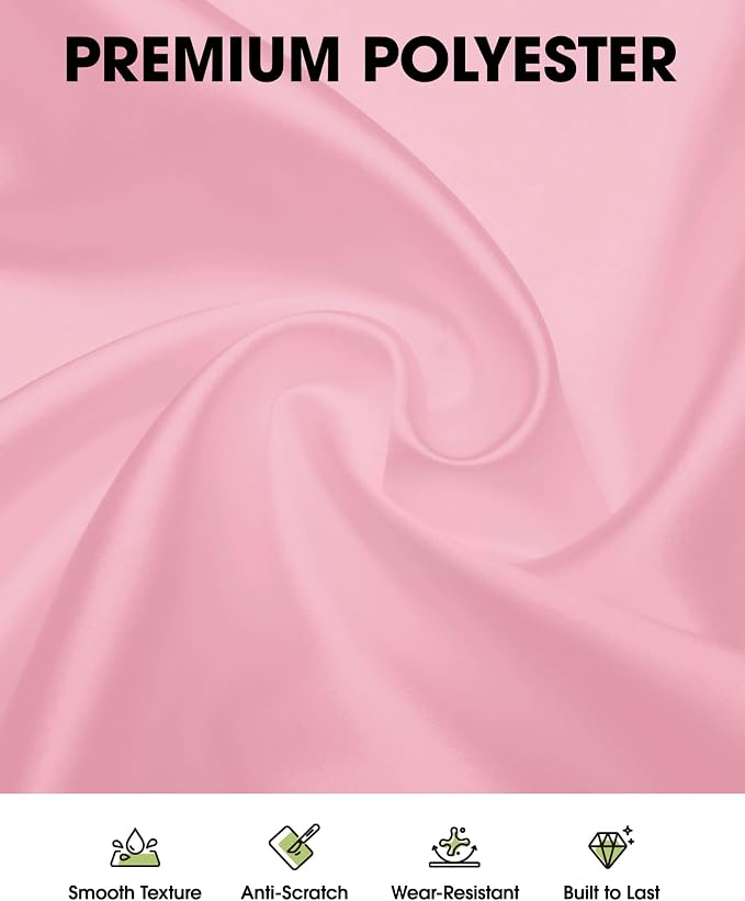 Pureegg Rectangle Table Cloth 60" x 84" – 8 Packs, Durable Polyester Tablecloth - Image 2