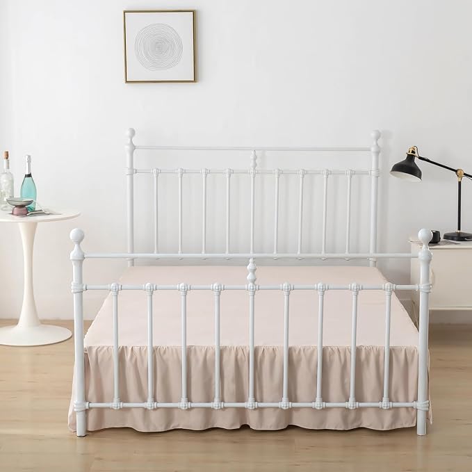 Bed Skirt Twin Size Ruffled Bed Skirts - Image 3