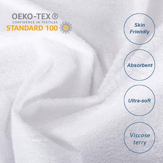 Full Size Mattress Protector Waterproof, Smooth Top Mattress Protector - Image 2