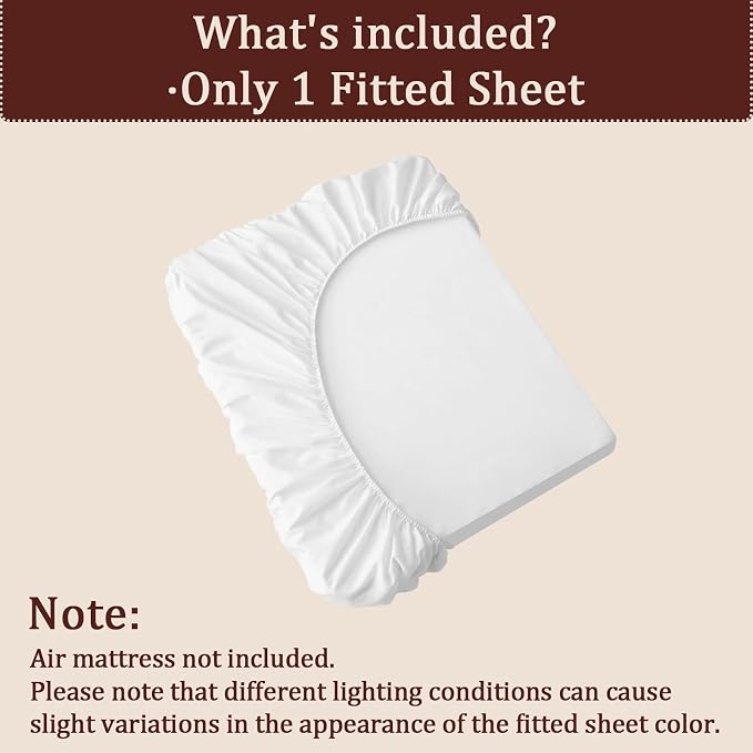 Fitted Sheet for Full Size Air Matress, - Image 6