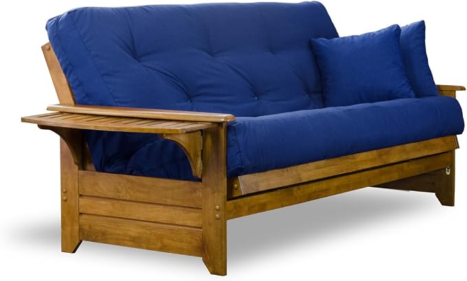 Nirvana Futons Brentwood Tray Arm Futon Sofabed Set by Nirvana+Futons