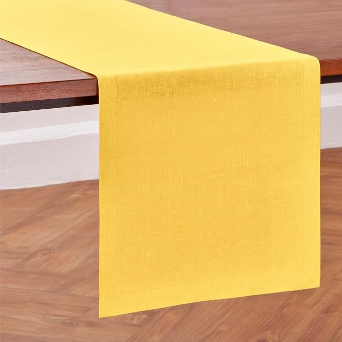 Solino Home Linen Table Runner 108 Inches Long by SolinoHome