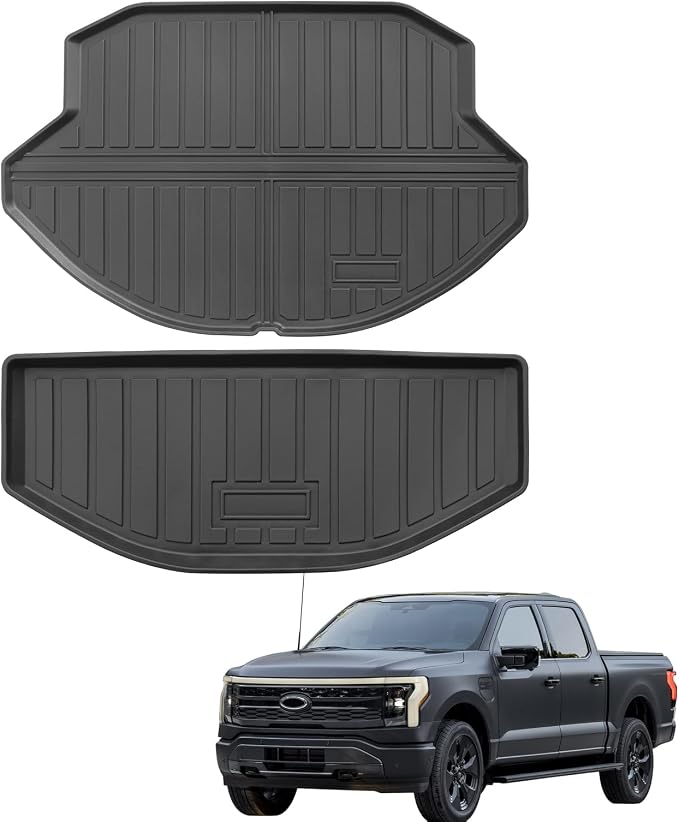 Front Trunk Mat for 2022-2026 Ford F150 Lightning Accessories Front Trunk Liner by Yonugli