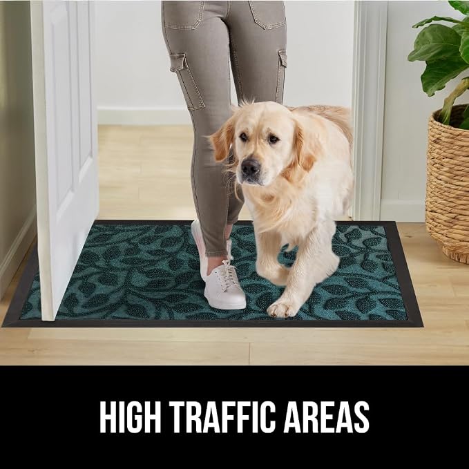 GORILLA GRIP 100% Waterproof All-Season WeatherMax Doormat, US Designed Natural - Image 6