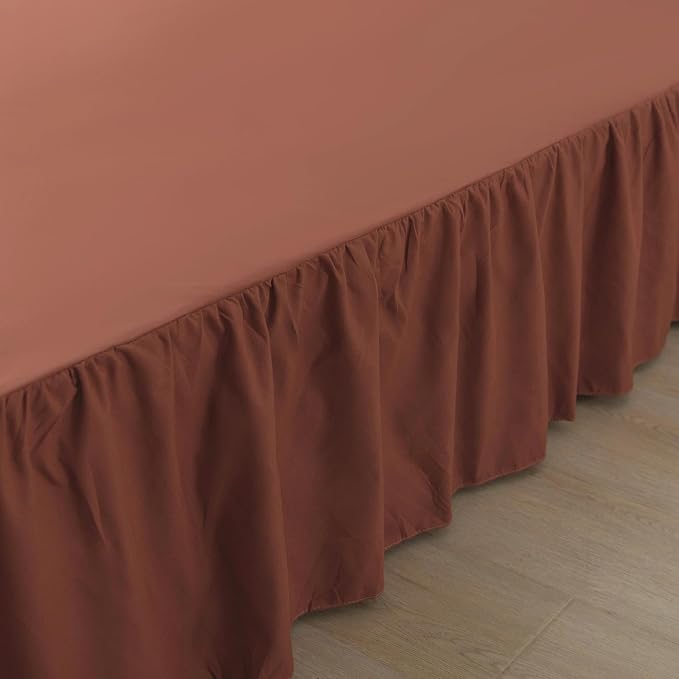 Bed Skirt Full Size Ruffled Bed Skirts - Image 2